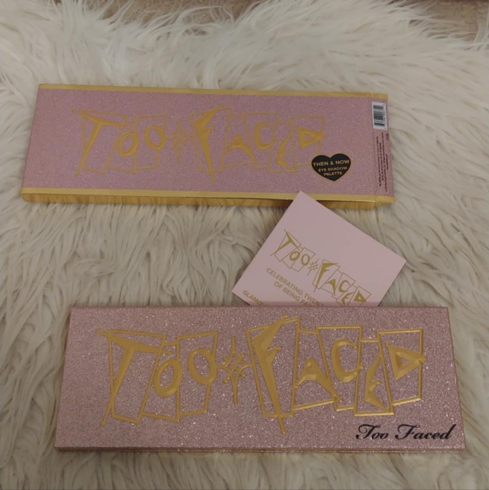 💖FIRM! NWT TOO FACED THEN AND NOW EYESHADOW PALETTE LIMITED EDITION (LAST ONE A